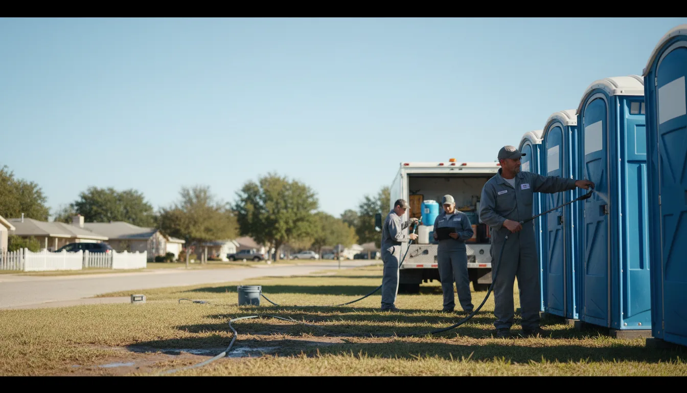 Long-Term Portable Toilet Rental in Raymond, KS near me